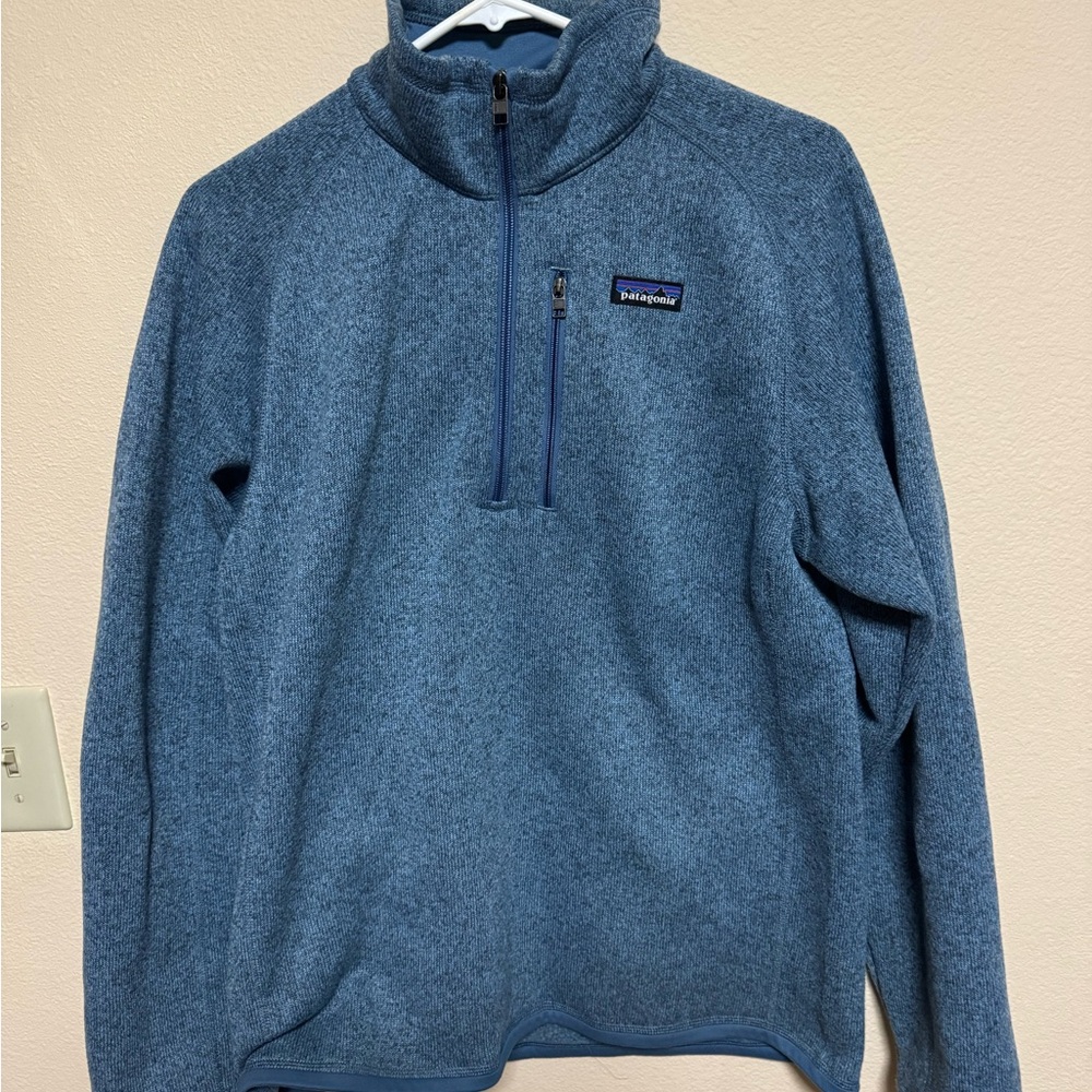 Patagonia Blue Better Sweater Quarter Zip